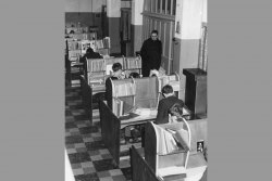 [491] Fr Bernard supervises evening homework