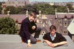 [347] 1967 de Bournet and Smith on the Abbey Tower