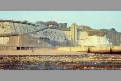 [398] 1966 Abbey Tower from the Beach