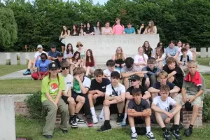 Students Visit War Graves in Ypres - July 2025