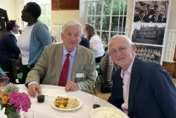 OAs Ian Hamilton (1974) and Charles Brough (1966)